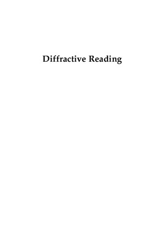 Diffractive Reading New Materialism Theory Critique Kai Merten