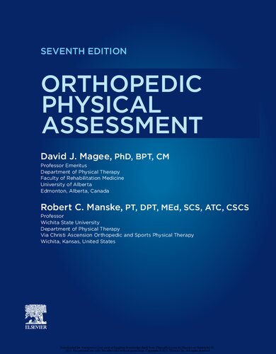 Orthopedic Physical Assessment 7th David J Magee Robert C Manske