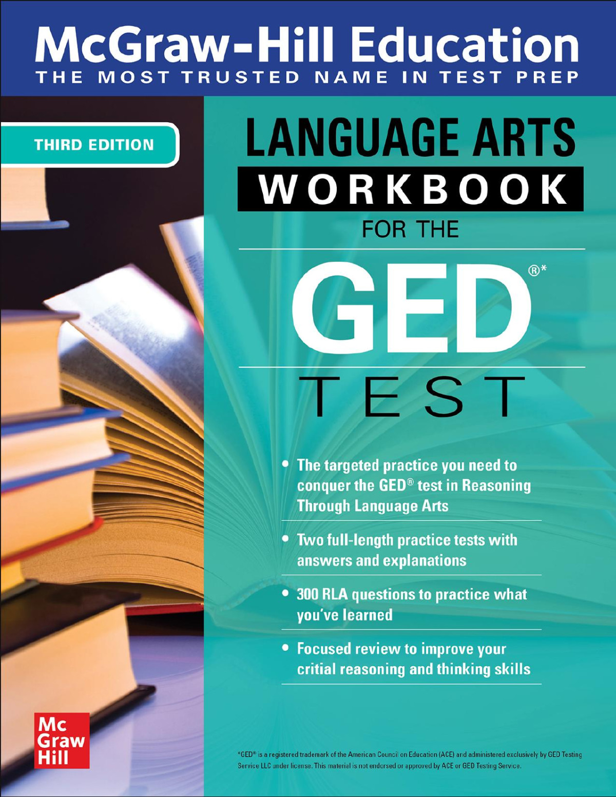 Mcgrawhill Education Language Arts Workbook For The Ged Test Mcgraw Hill Editors