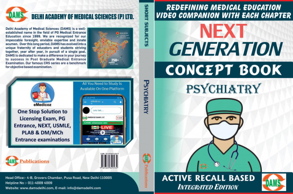 Psychiatry Concept Book Delhi Academy Of Medical Sciences Dams