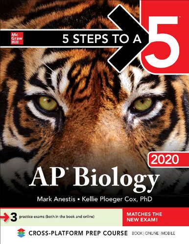 5 Steps To A 5 Ap Biology 2020 Mark Anestis Kellie Ploeger Cox