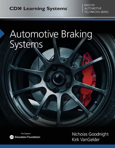 Automotive Braking Systems Goodnight N Vangelder K