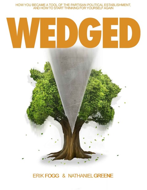 Wedged How You Became A Tool Of The Partisan Political Establishment And How To Start Thinking For Yourself Again Erik Fogg Nathaniel Greene