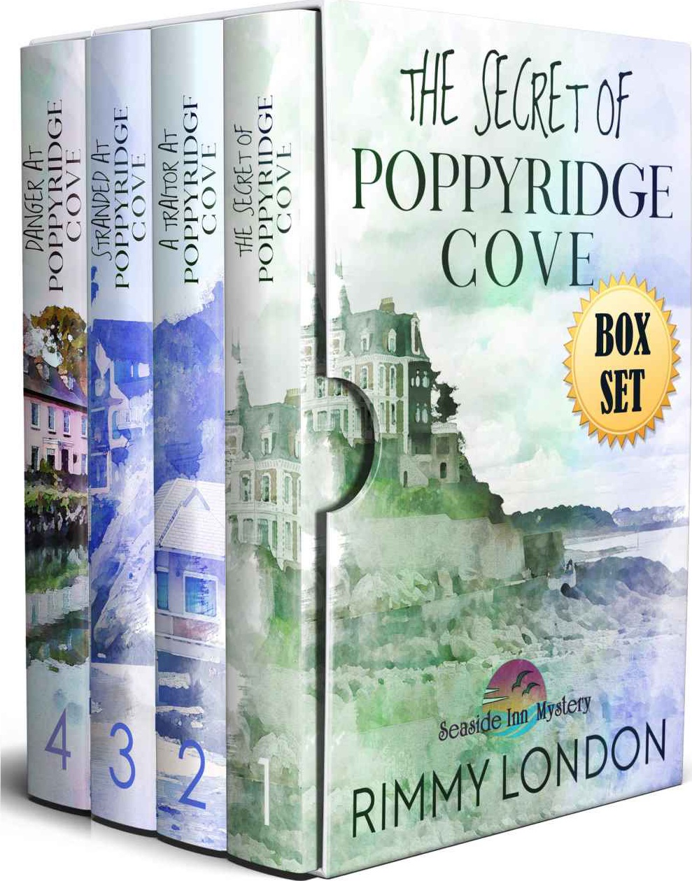 The Poppyridge Cove Collection Books 14 Seaside Inn Mysteries Rimmy London