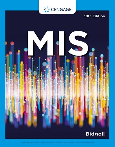 Mis 10 Management Information Systems 10th Hossein Bidgoli