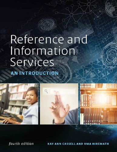 Reference And Information Services An Introduction 4th Edition Kay Ann Cassell