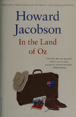In The Land Of Oz Pbk Ed Howard Jacobson