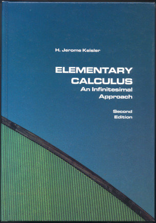 Elementary Calculus An Infinitesimal Approach Second Edition H Jerome Keisler