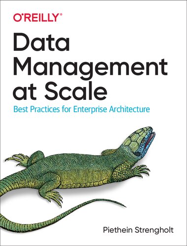 Data Management At Scale Best Practices For Enterprise Architecture 1st Edition Piethein Strengholt