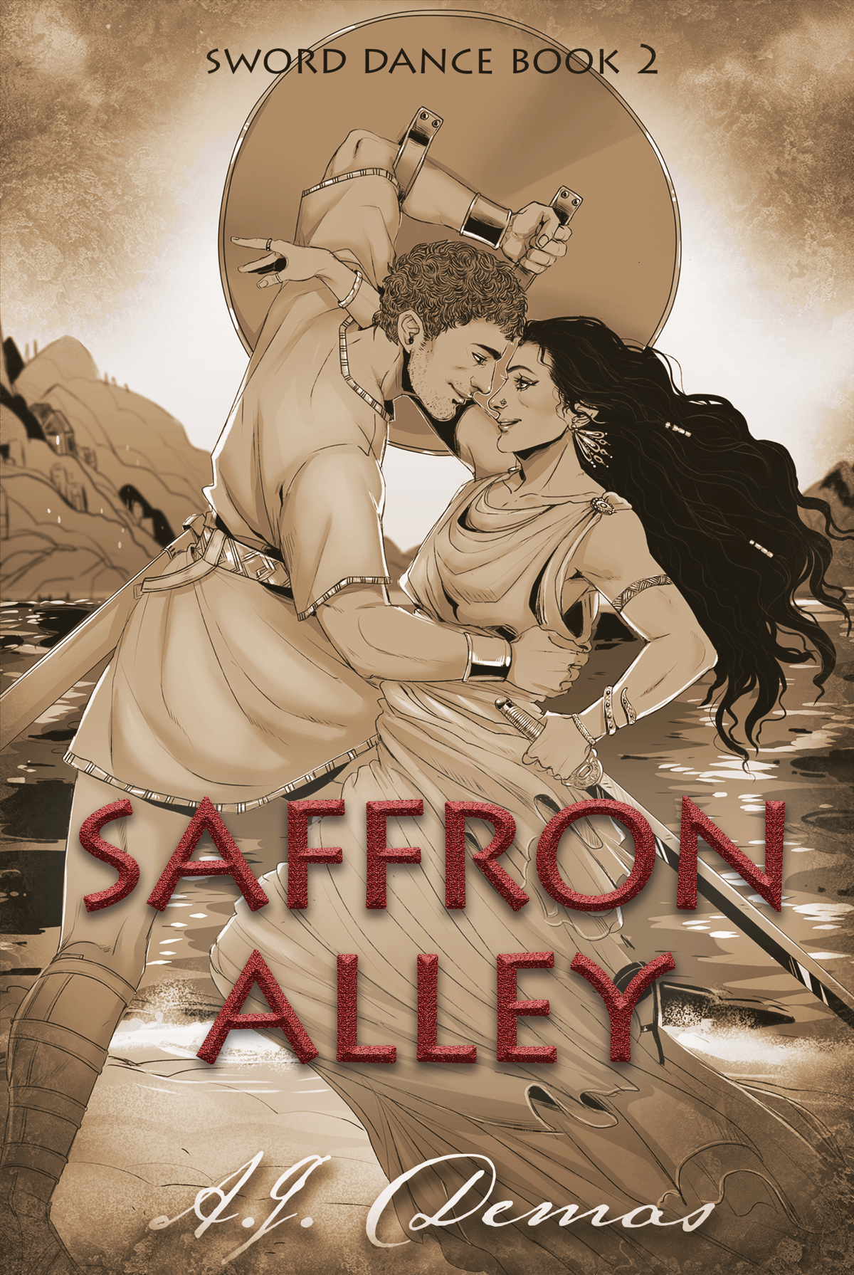 Saffron Alley Sword Dance Book 2 Aj Demas