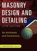 Masonry Design And Detailing 5th Edition Beall Christine