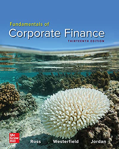 Fundamentals Of Corporate Finance 13th Edition Ross Stephen Westerfield Randolph