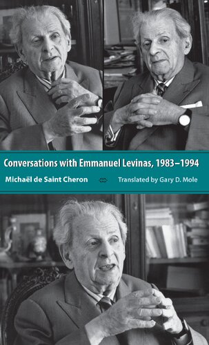 Conversations With Emmanuel Lvinas 19831994 Michal De Saintcheron