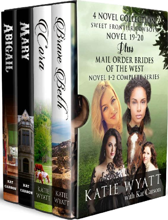 Sweet Frontier Cowboys 1920 Mail Order Brides Of The West 0102 Box Set Katie Wyatt Kat Carson