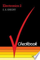 Electronics 2 Checkbook 2nd Edition Knight S A