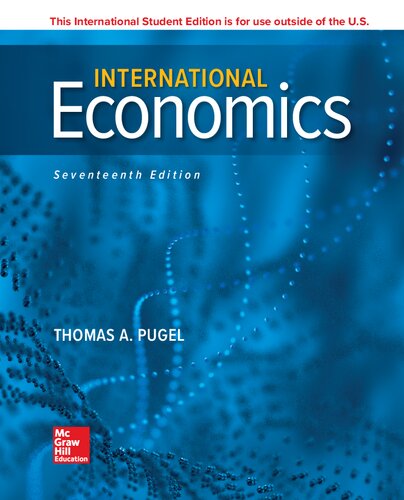 International Economics 17th Edition Pugel Thomas