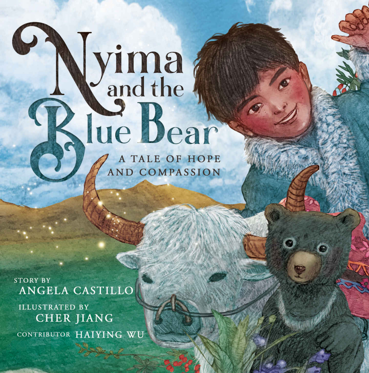 Nyima And The Blue Bear Angela Castillo
