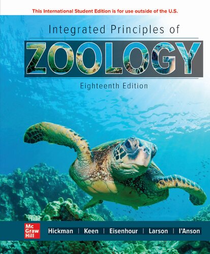 Loose Leaf For Integrated Principles Of Zoology 18th Edition Cleveland Hickman
