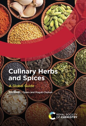 Culinary Herbs And Spices A Global Guide 1st Edition Elizabeth I Opara