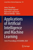 Applications Of Artificial Intelligence And Machine Learning Select Proceedings Of Icaaaiml 2020 1st Edition Ankur Choudhary