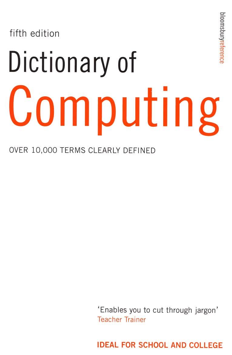 Dictionary Of Computing 5th Edition Collin S M H
