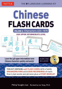 Chinese Flash Cards Kit Volume 3 Hsk Upper Intermediate Level Audio Cd Included Revised Lee