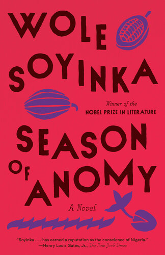 Season Of Anomy Wole Soyinka