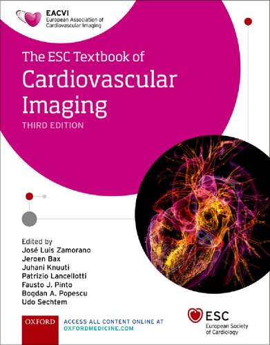 The Esc Textbook Of Cardiovascular Imaging 3rd Edition Jose Luis Zamorano