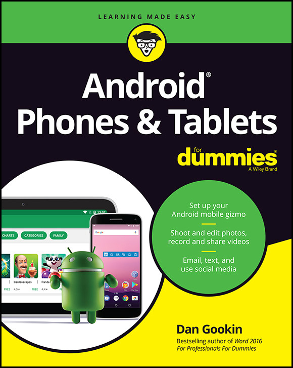 Android Phones Tablets For Dummies Dan Gookin