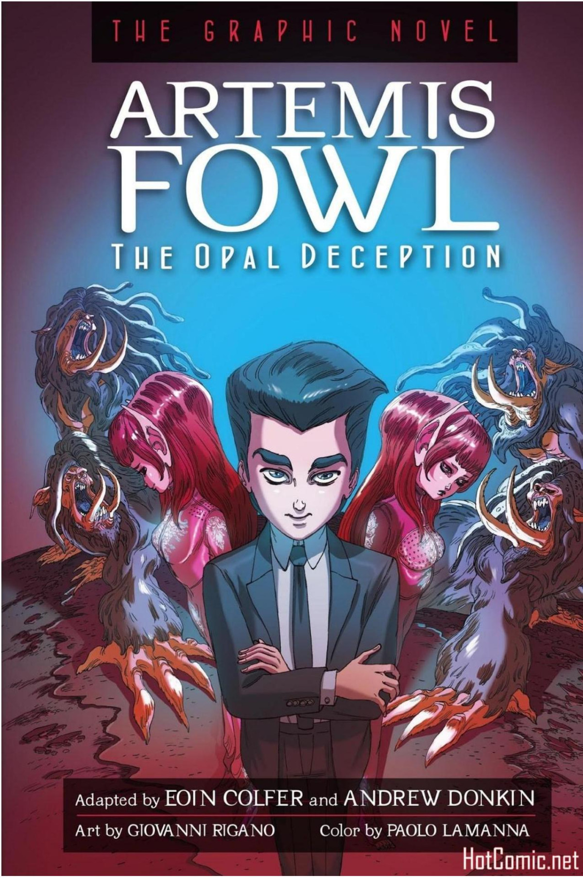 Artemis Fowl The Opal Deception Graphic Novel Eoin Colfer Andrew Donkin