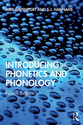 Introducing Phonetics And Phonology 4th Edition Davenport Mike