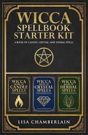 Wicca Spellbook Starter Kit A Book Of Candle Crystal And Herbal Spells Lisa Chamberlain