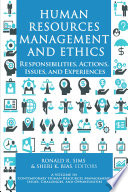 Human Resources Management And Ethics Responsibilities Actions Issues And Experiences Contemporary Human Resource Management Issues Challenges And Opportunities Sims