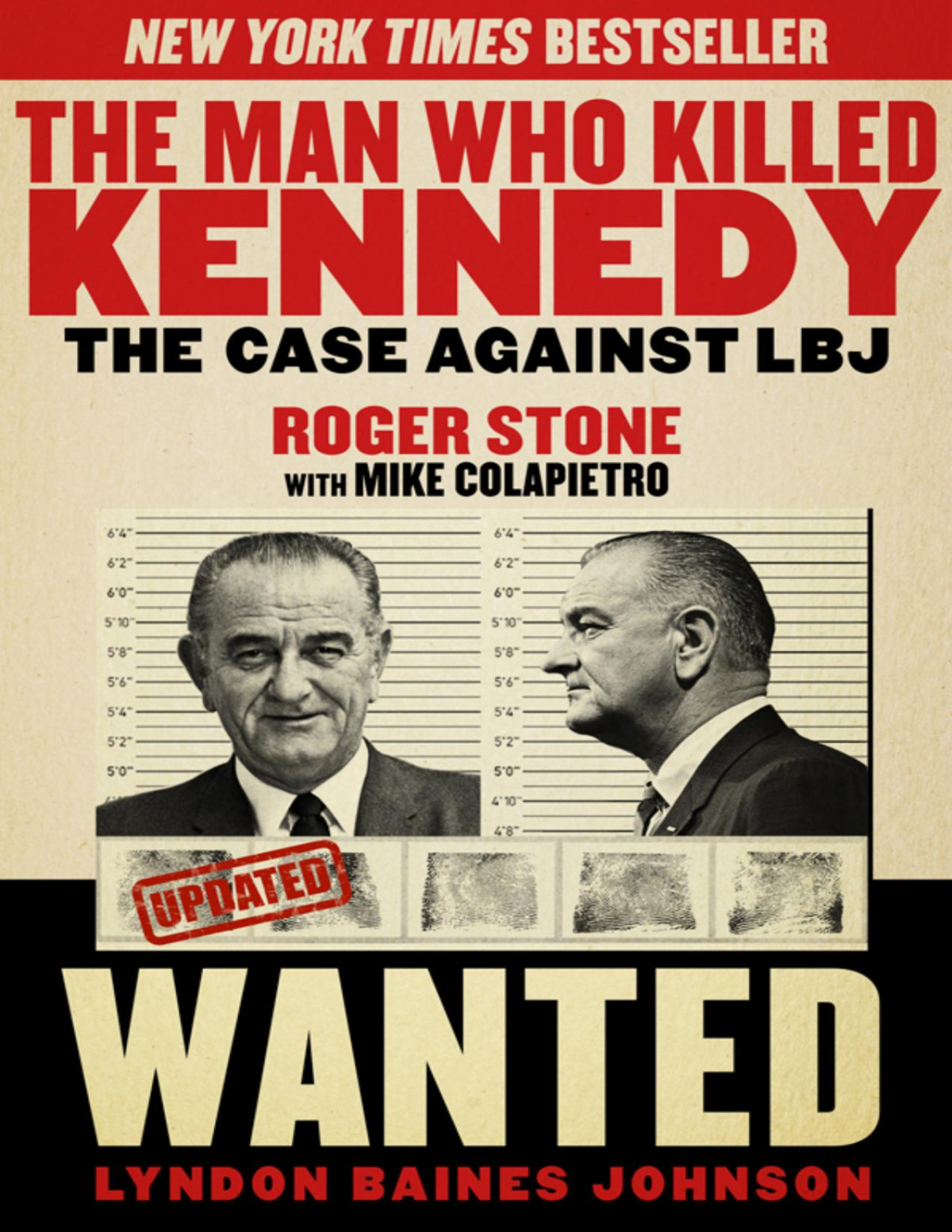 The Man Who Killed Kennedy The Case Against Lbj Roger Stone Mike Colapietro