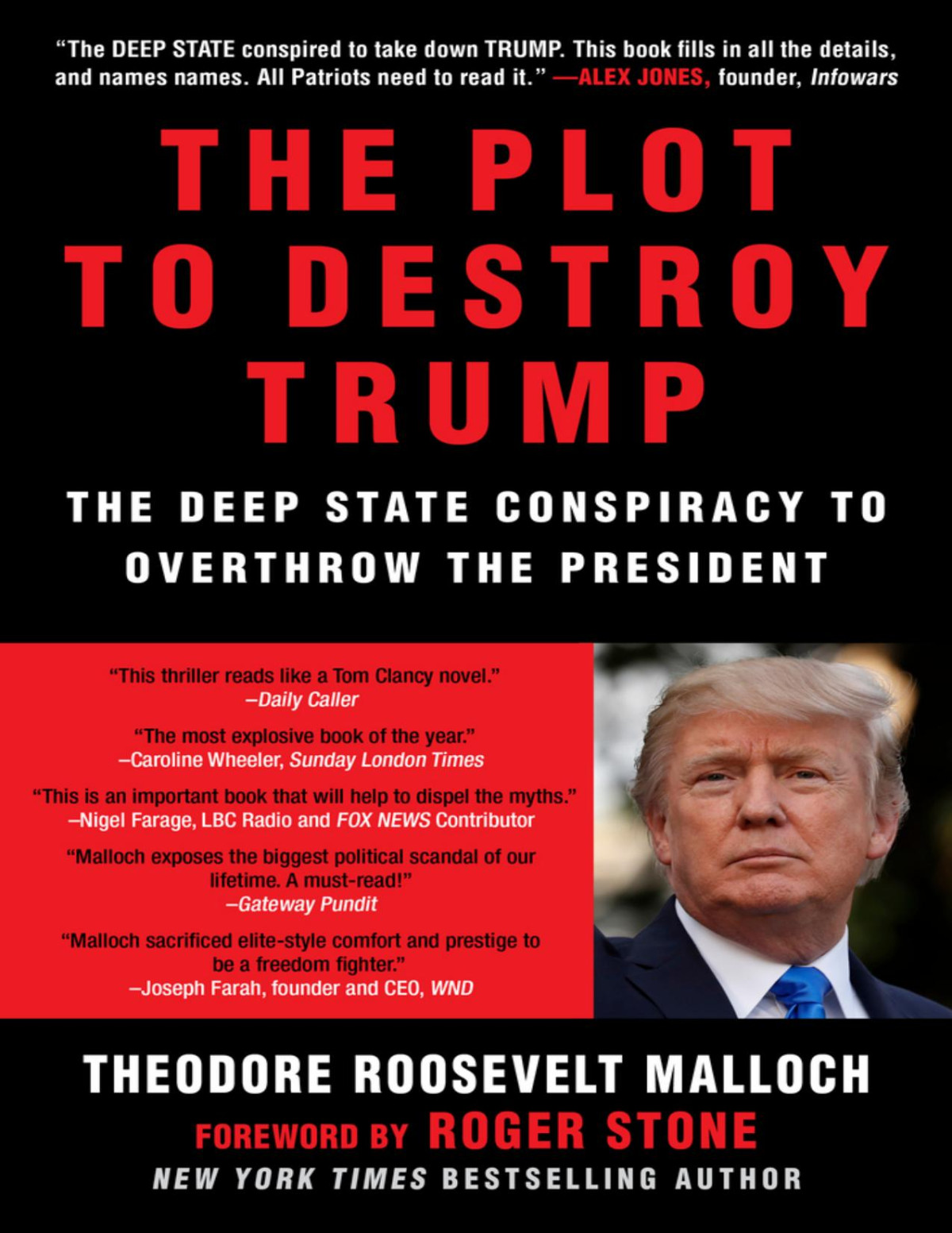 The Plot To Destroy Trump The Deep State Conspiracy To Overthrow The President Theodore Roosevelt Malloch