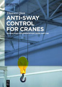 Antisway Control For Cranes 1st Edition Qian Dianwei