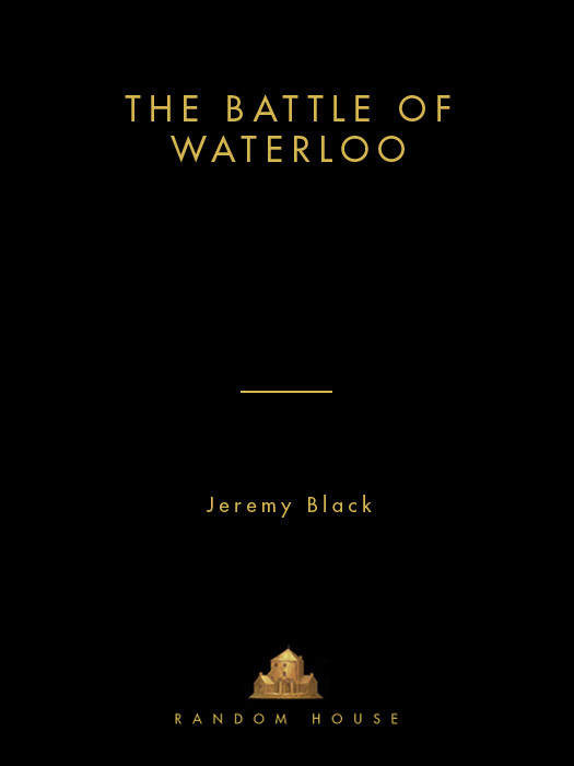 The Battle Of Waterloo Jeremy Black