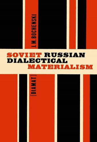 Soviet Russian Dialectical Materialism Diamat Je Blakeley And Nicolas Sollohub