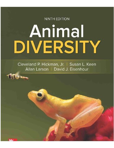 Animal Diversty 9th Edition Cleveland Hickman And Susan Keen And Allan Larson And David Eisenhour