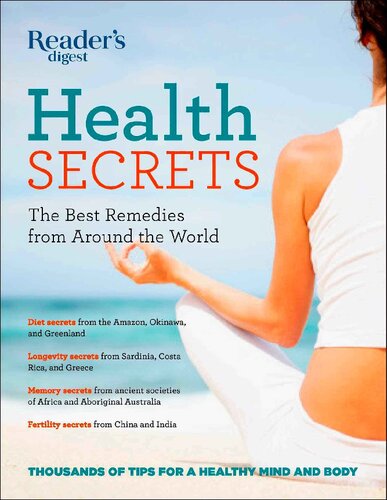 Readers Digest Health Secrets The Best Remedies From Around The World Binney