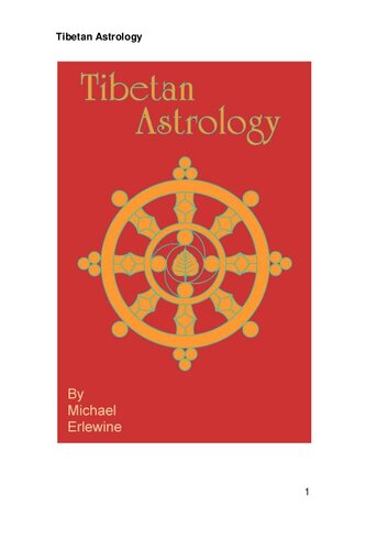 Tibetan Astrology Michael Erlewine