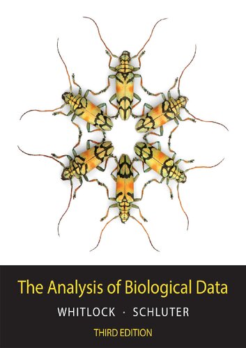 The Analysis Of Biological Data 3rd Edition Michael C Whitlock