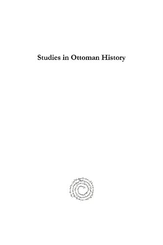 Studies In Ottoman History In Honor Of Professor V L Mnage Colin Heywood Colin Imber