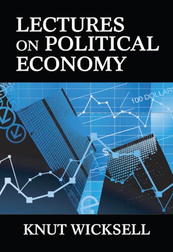 Lectures On Political Economy Knut Wicksell