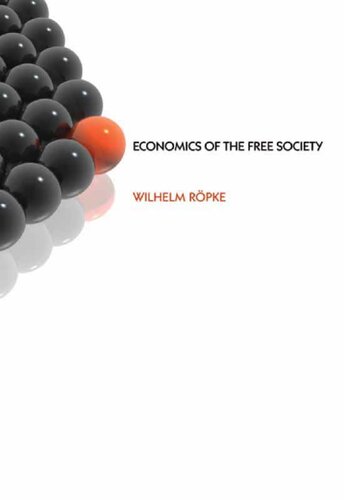 Economics Of The Free Society Wilhelm Rpke