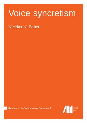 Voice Syncretism Nicklas Bahrt