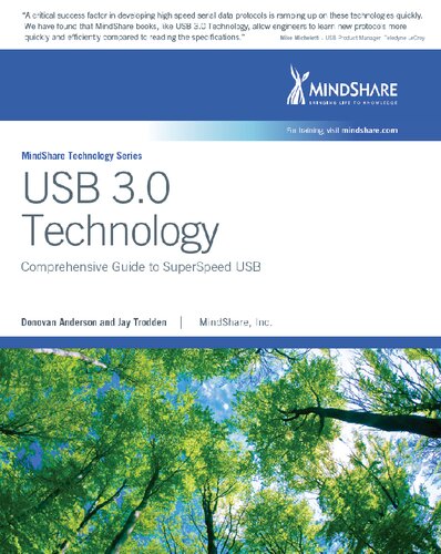 Usb 30 Technology Comprehensive Guide To Superspeed Usb 1st Edition Donovan Anderson