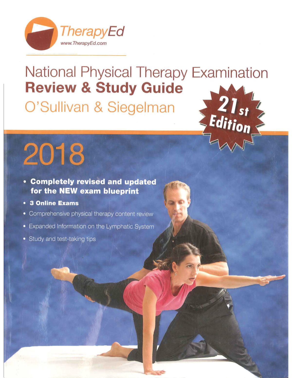 National Physical Therapy Examination Review And Study Guide 2018 21st Susan B Osullivan
