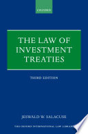 The Law Of Investment Treaties Oxford International Law Library Salacuse