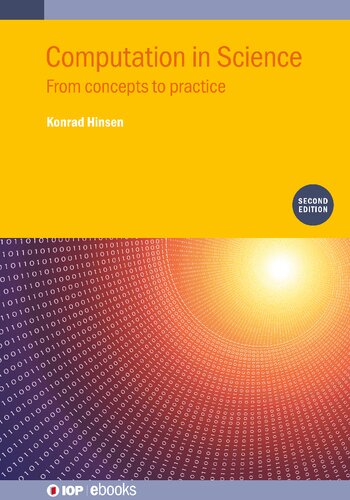 Computation In Science Second Edition From Concepts To Practice 2nd Ed Hinsen